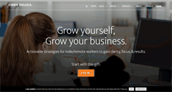 Desktop Screenshot of lindadeluca.net
